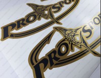 Pro Sports Boat Logo Decal Set of 2 x 32" Pro Sports Boat Logo Decal Set of 2 x 32"